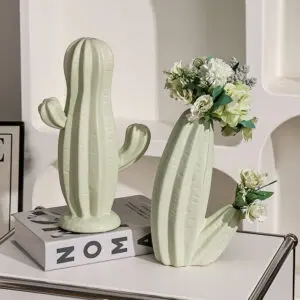 仙人掌花盆主图_01 Cactus Vase Set