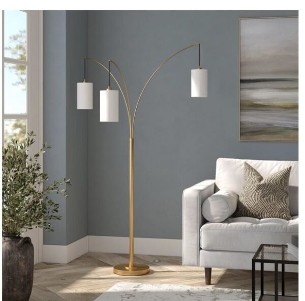 Triple-Arm Floor Lamp