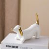Dog shaped figurine