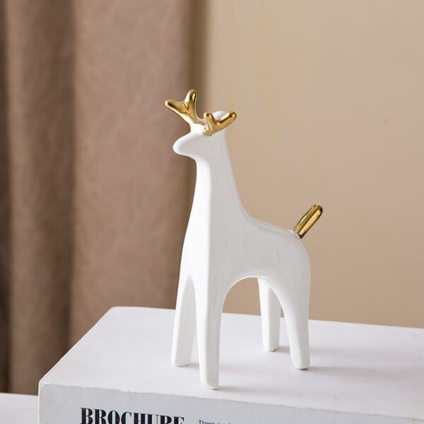 Figurine of a stylized deer