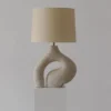 Curved base table light