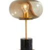 Amber Balloon glass table light