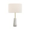 Simple light with marble base