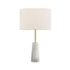 Simple light with marble base