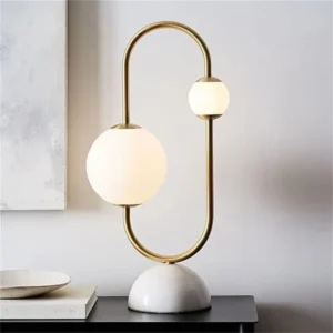 Nordic marble table light