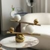 Gold balance table light