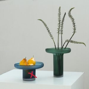 Glassware blue color