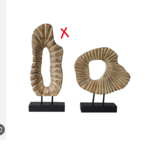 Long abstract sculpture