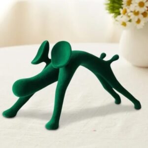 Green skinny dog