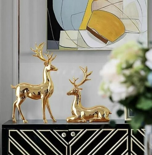 Gold Deer set