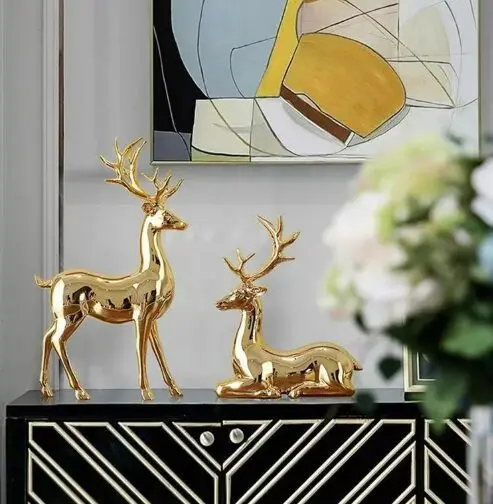 Gold Deer set