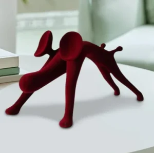 Red skinny dog