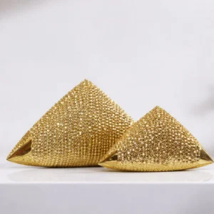 Triangle gold set