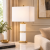 Marble table light
